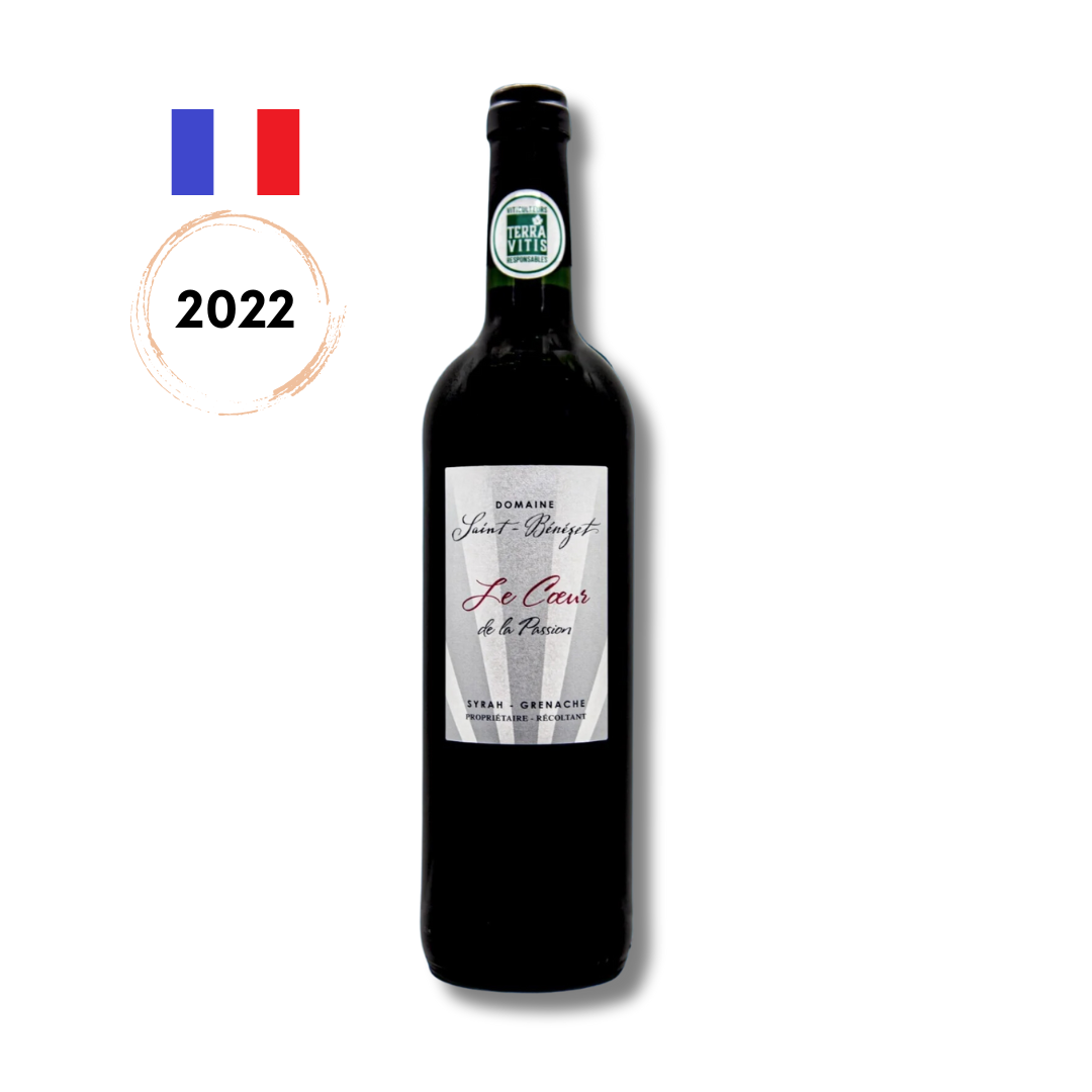 Le Cœur de la Passion - St-Bénézet - Pays d'OC - Vin blanc