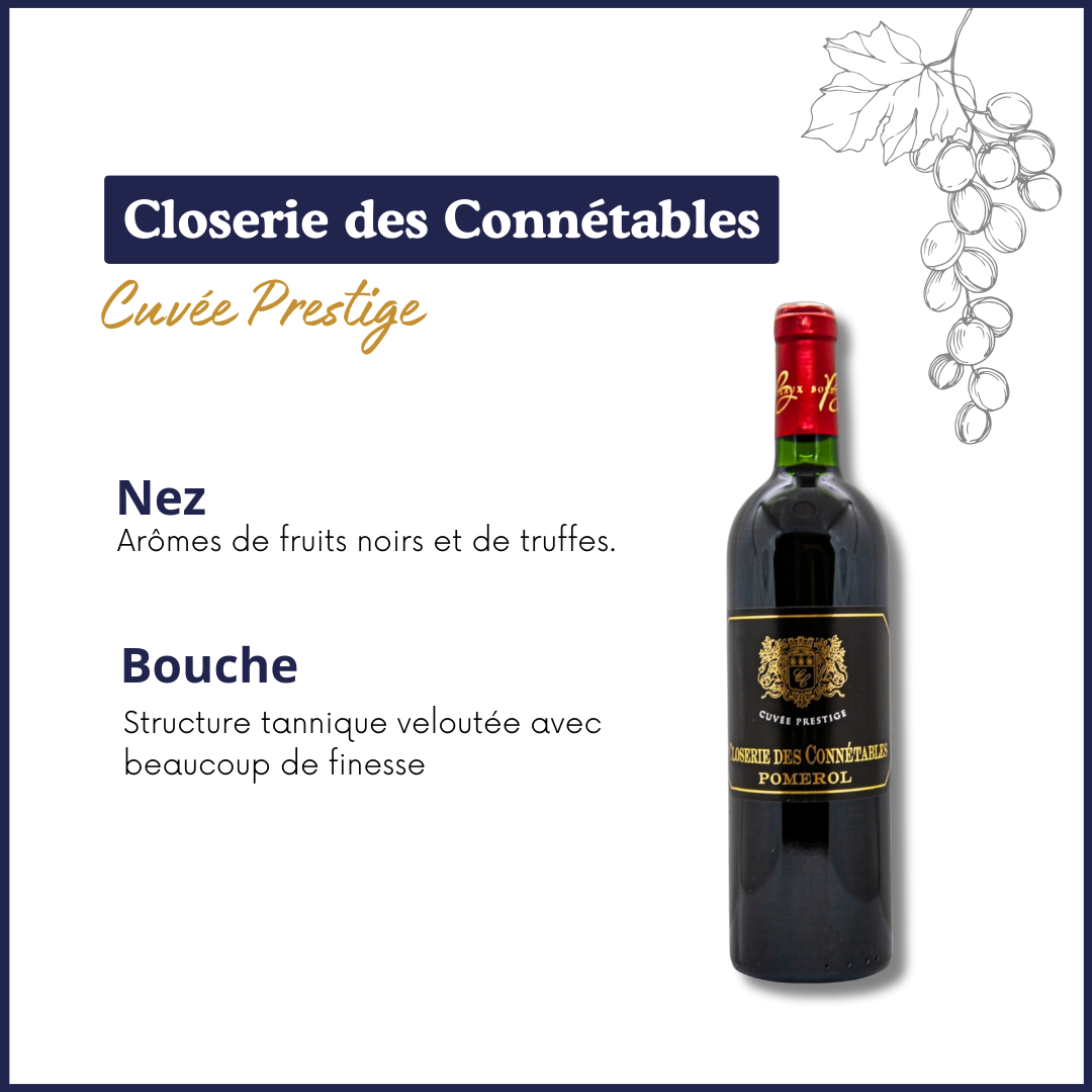 Closerie des Connétables - Cuvée Prestige - AOC - Pomerol - Vino rosso