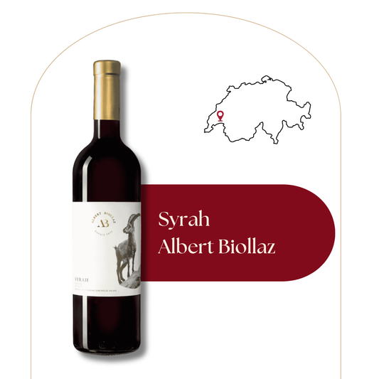 Syrah – Albert Biollaz – Vin rouge