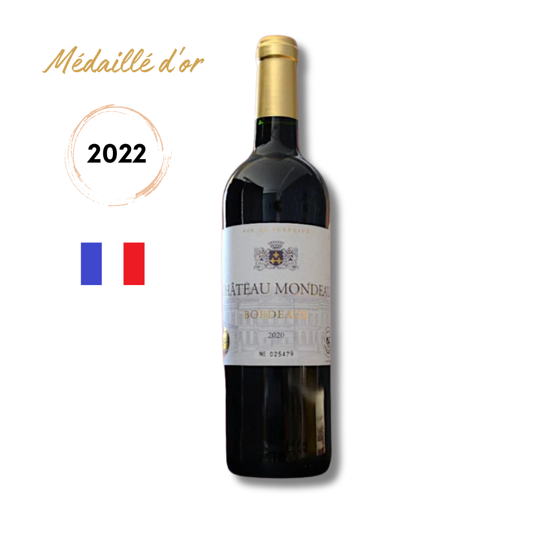 Bordeaux - Château Mondeau - Vin rouge