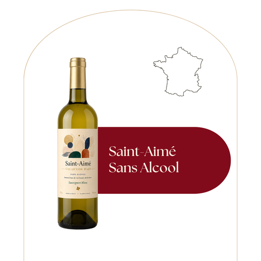 Vin blanc sans alcool, Saint-Aimé, 75 cl