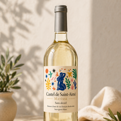 Vin blanc sans alcool, Castel de Saint-Aimé, 75 cl