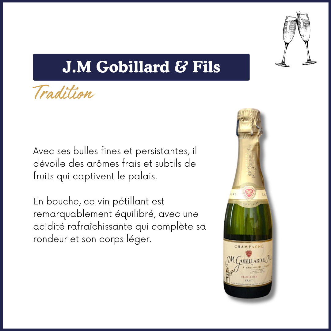 Champagne - J.M Gobillard & Fils - Mezza bottiglia