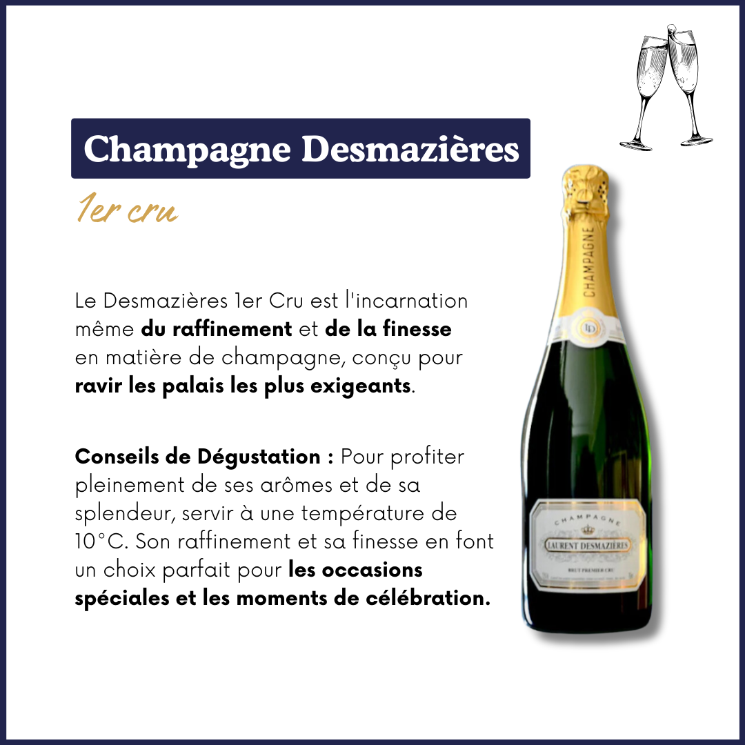 Champagner Brut - Desmazières 1er Cru