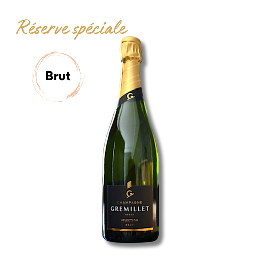 Champagne Brut - J-M Gremillet - Réserve Spéciale