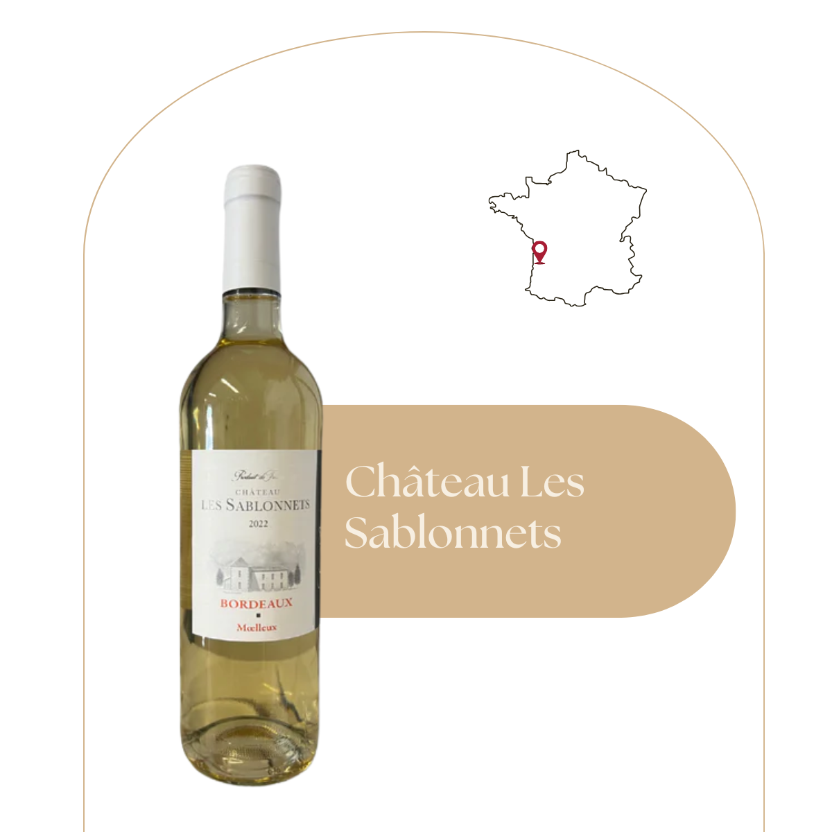 Château Les Sablonnets – Bordeaux Blanc Moelleux