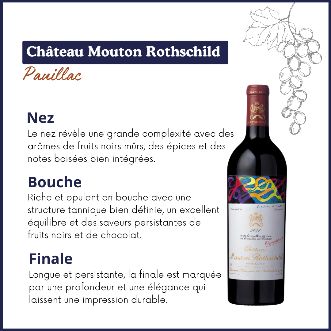 Château Mouton Rothschild 2011 - Pauillac