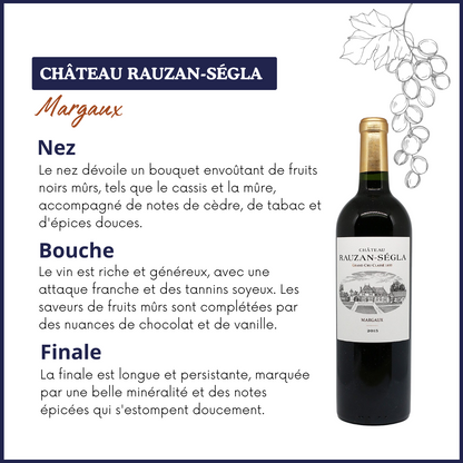 Château Rauzan-Ségla 2015 - Margaux - Bordeaux