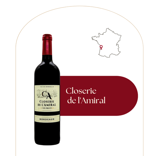 Closerie de l'Amiral - Cuvée Prestige  - Vin rouge