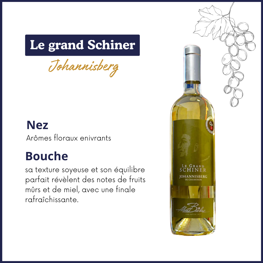 Le grand Schiner - Johannisberg - Vin bianco