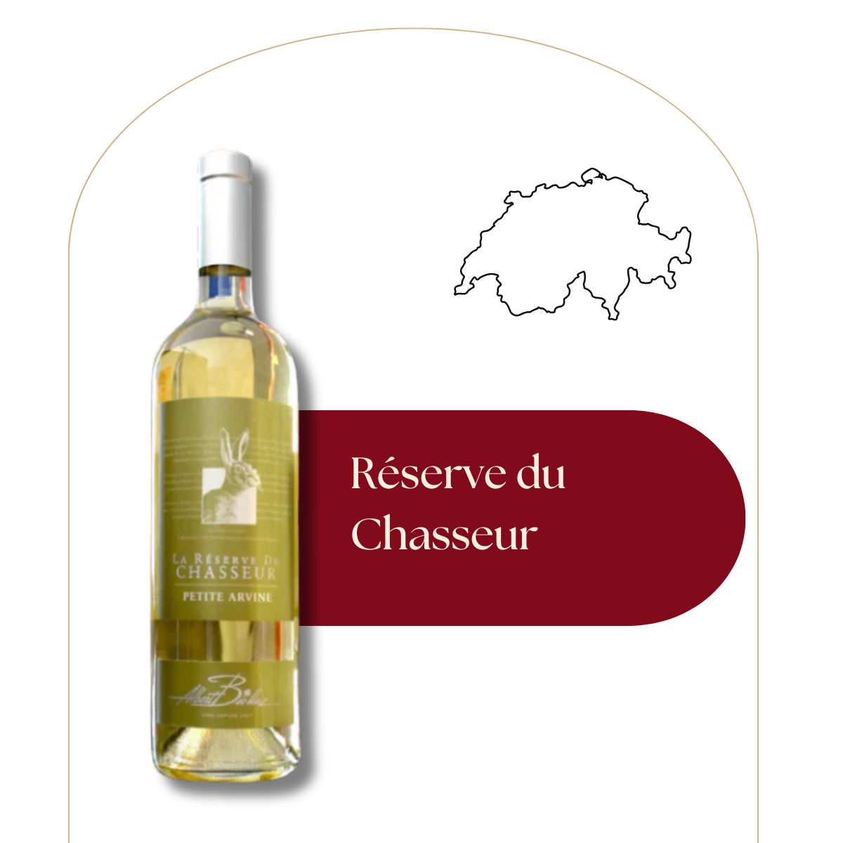 La Petite Arvine - Réserve du Chasseur - Vin blanc