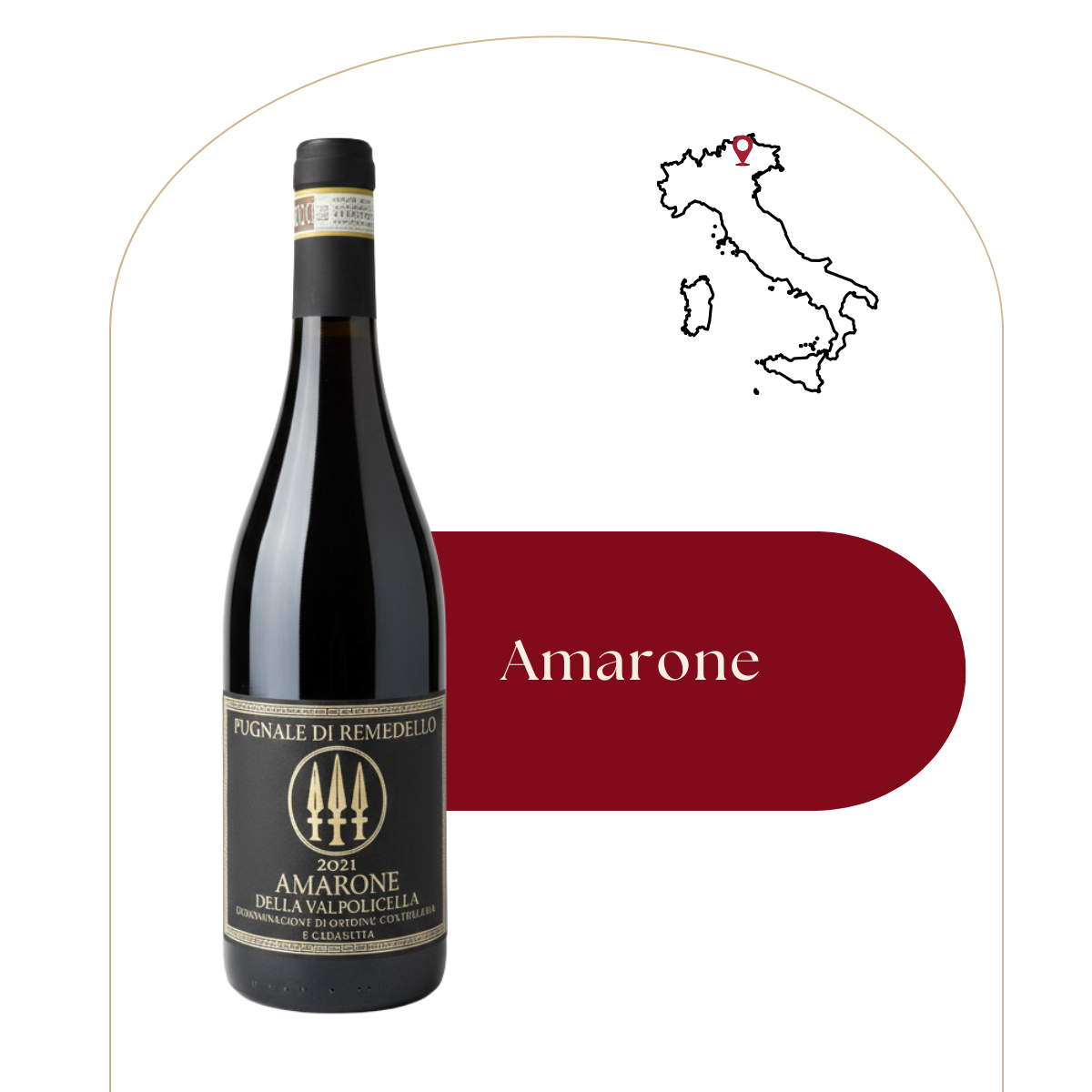 Amarone della Valpolicella – Cuvée Speciale, 2021, 75cl