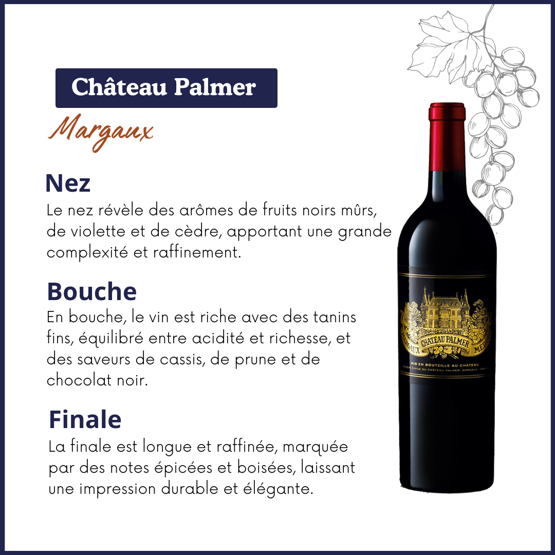 Set Prestige Palmer - 6 vins Bordeaux