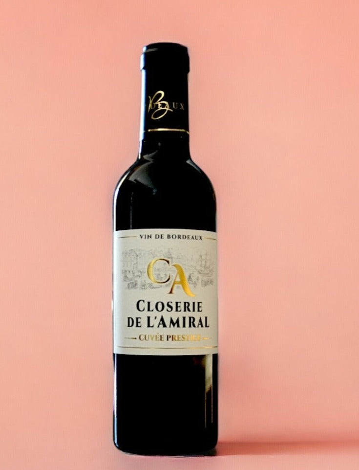 Closerie de l'Amiral - Cuvée Prestige (rouge) 37,5 CL Demi bouteilles