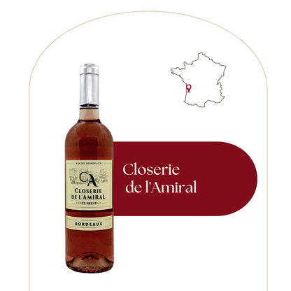 Closerie de l'Amiral - Cuvée Prestige - Roséwein