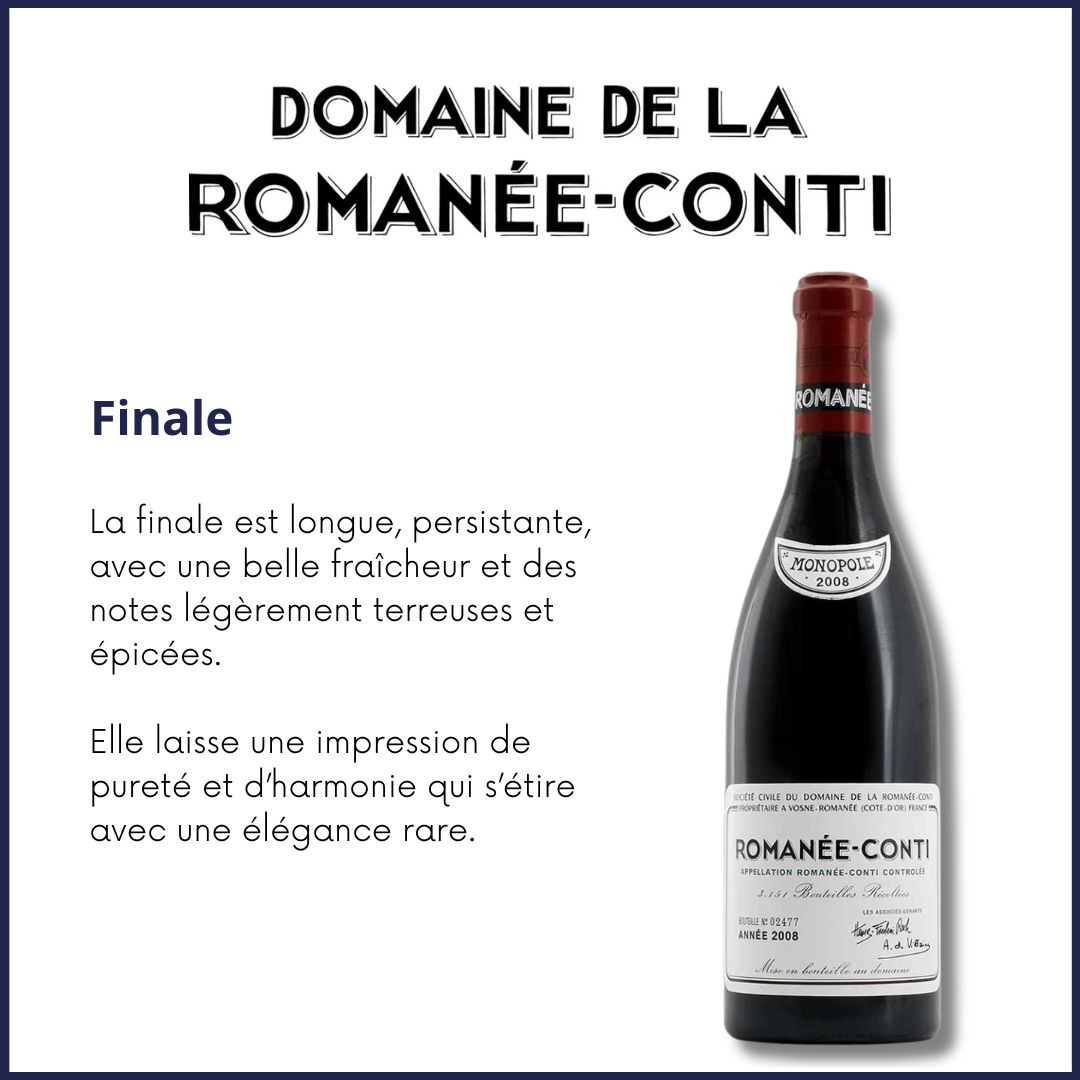 Romanée-Conti 2008 - Bourgogne