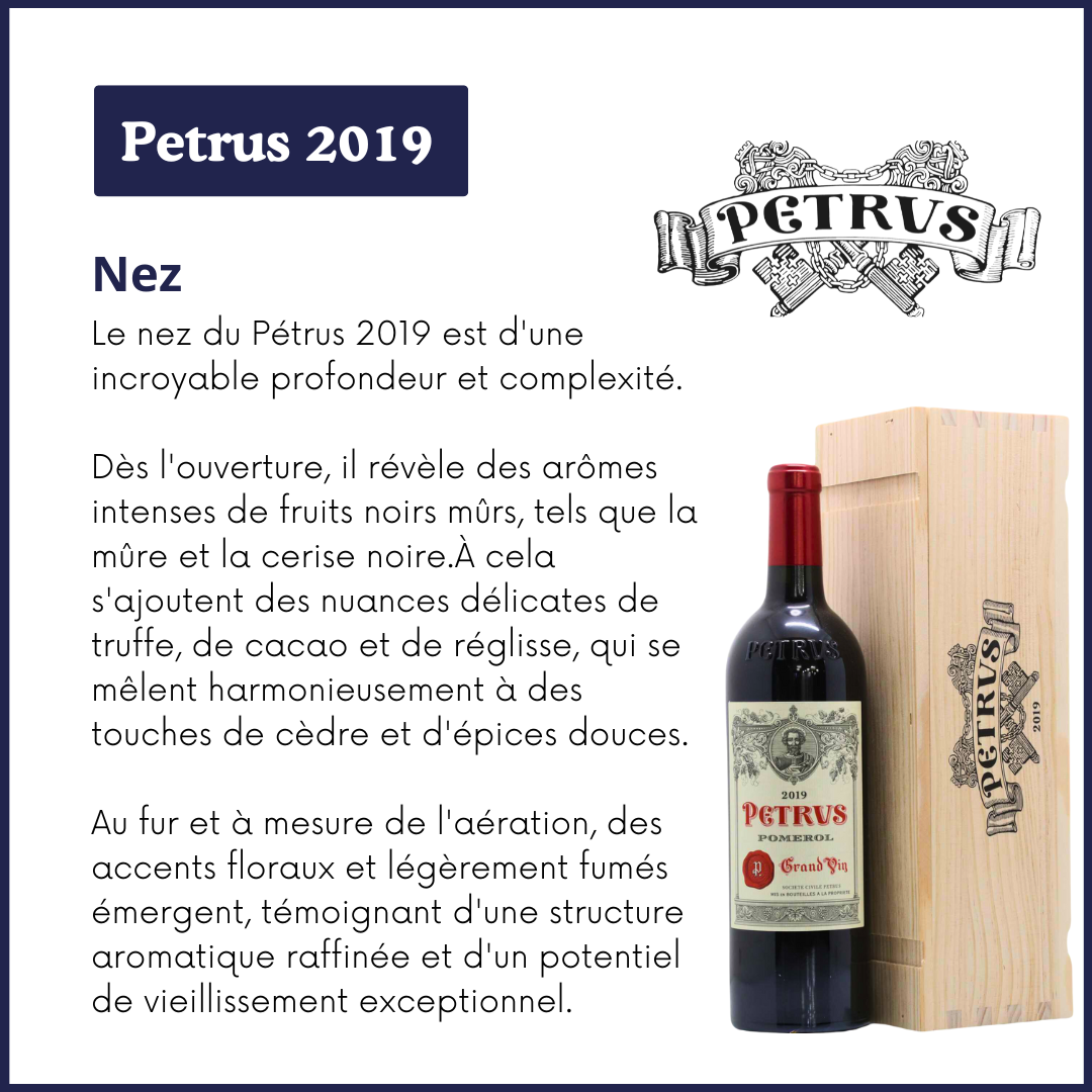 Pétrus 2019 - Pomerol - Bordeaux