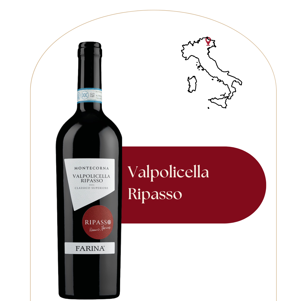 Valpolicella Ripasso – Vin rouge – 2021